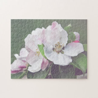 Bloeiende appelboom puzzel legpuzzel
