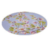 Bloeiende Apple Cherry Waterverf Pattern Snijplank (Hoek)