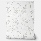 Bloeiende Baby Behang (Afrollen)