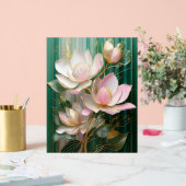 Bloeiende behang Japanse Magnolia Art Acryl Bord (Huwelijk)