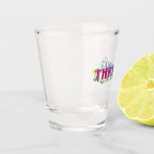 Bloeiende Bi Pride Shot Glas (Links)