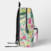 Bloeiende Bloemen Achtergrond Tas (Links)