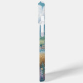 Bloeiende bloemen en bergen Case-Mate iPhone case (Achterkant / Links)