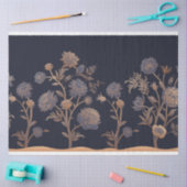 Bloeiende bloemen in een lijn tissuepapier (Craft)