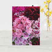 Bloeiende Bloemen Kaart (Gele Bloem)