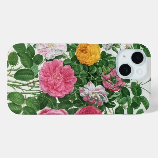  bloeiende bloemen, Rozen van de lentuin Case-Mate iPhone Case (Achterkant (horizontaal))