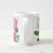 bloeiende bloemen, Rozen van de lentuin Grote Koffiekop (Achterkant)