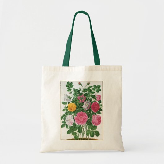  bloeiende bloemen, Rozen van de lentuin Tote Bag (Voorkant)