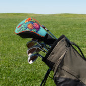  bloeiende cactus golfheadcover (Insitu)