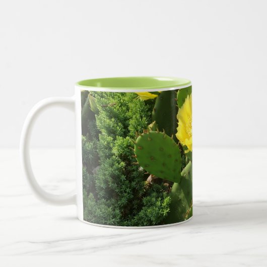 Bloeiende Cactus Mok (Links)