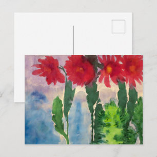 Bloeiende Cactussen   Emil Nolde   Briefkaart