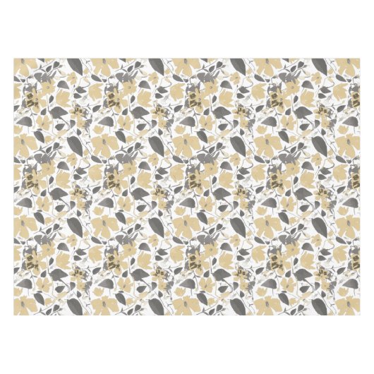 Bloeiende Clematis Waterverf Bloemen Decor Tafelkleed (Voorkant (Horizontaal))