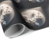 Bloeiende Dogwood Tree Branch Cadeaupapier (Rol Hoek)