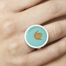 Bloeiende elegantie: Bloemenring