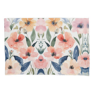 Bloeiende elegantie: Floral Design Kussensloop