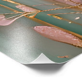 Bloeiende Kersenbloesem Muur Foto Afdruk (Hoek)