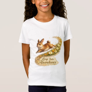 Bloeiende Konijn   Overvloed Kunst T-Shirt