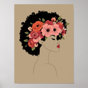 Bloeiende Kroon Poster