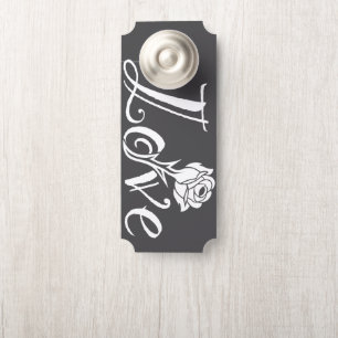 Bloeiende liefde: typografie met een bloemige twis