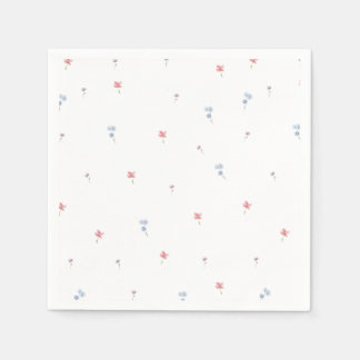 Bloeiende Liefde Wilde Bloem Servetten