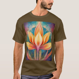 Bloeiende Lotus: sereniteit in design T-shirt
