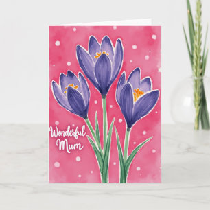 Bloeiende Moederdag Bloemkaart Kaart
