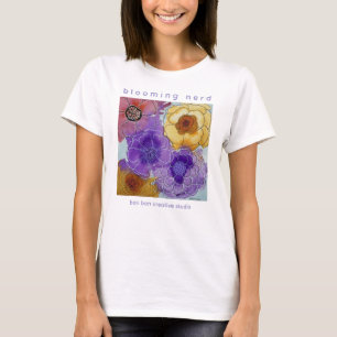 Bloeiende Nerd & Bloemen T-shirt
