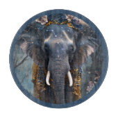 bloeiende olifant snijplank (Voorkant)