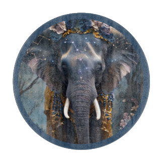 bloeiende olifant snijplank