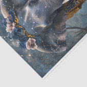 bloeiende olifant tissuepapier (Detail)