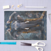 bloeiende olifant tissuepapier (Craft)