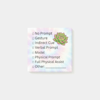 Bloeiende onafhankelijkheid: snelle checklist post-it® notes