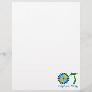 Bloeiende OT letters