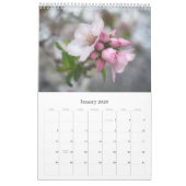 Bloeiende perzik- en kersenkalender 2025 kalender (Jan 2026)