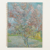 bloeiende perzikboom planner (Voorkant)
