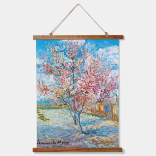 Bloeiende Perzikboom, Van Gogh Hangend Wandkleed