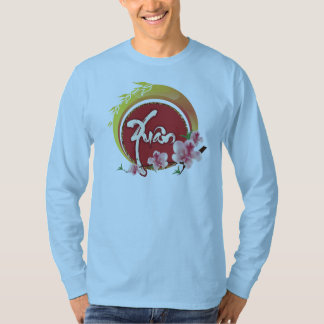 Bloeiende pruimentakken Perzikbloesem en lente T-shirt
