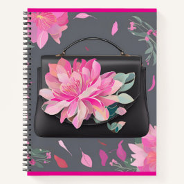 Bloeiende Rozen AI-kunst Notitieboek