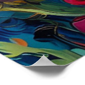 Bloeiende rust poster (Hoek)