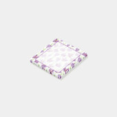 Bloeiende Saffraan Crocus Sticky Notes (Schuin)