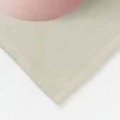 Bloeiende Sakura geometrische fleece deken (Hoek)