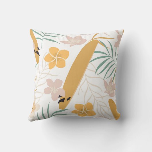 Bloeiende SavannaBloemrijke Leeuw welp kwekerij Kussen (Achterkant)