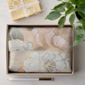 Bloeiende schoonheid decoupage tissuepapier (Geschenk)