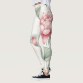 Bloeiende sereniteit Lotus Leggings (Links)