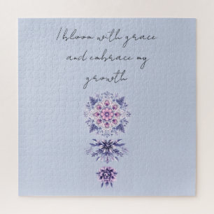 Bloeiende sereniteit Mandala puzzel