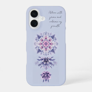 Bloeiende Serenity Mandala iPhone 16 Hoesje