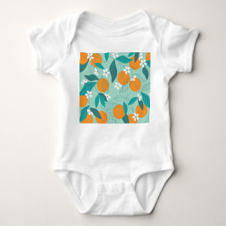 Bloeiende sinaasappels, bladeren,  kunst. romper