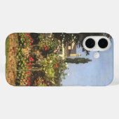 Bloeiende tuin in Sainte Adresse door Claude Monet Case-Mate iPhone Case (Achterkant (horizontaal))