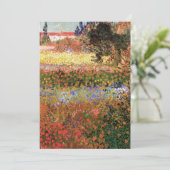 Bloeiende tuin van Vincent van Gogh (Staand voorkant)