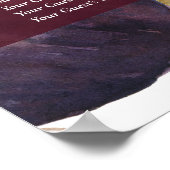 Bloeiende vijgen | Rustieke Fruit 10-top zitgrafie Poster (Hoek)